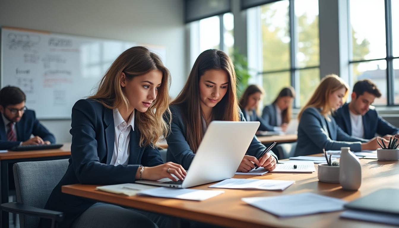découvrez notre bachelor finance, une formation complète pour maîtriser les fondamentaux de la finance, préparer votre carrière dans les métiers bancaires, boursiers et financiers, et développer vos compétences analytiques et stratégiques.